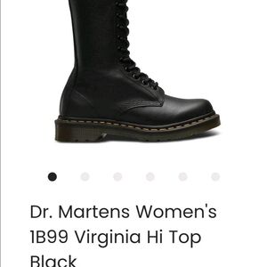 Dr. Martens Women's Black Combat Boots